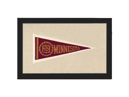 Americana Memories Vintage Pennants and Memorabilia Vintage Minnesota Pennant