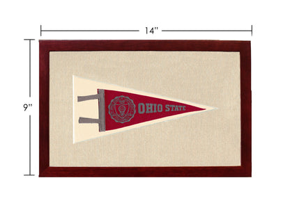 Americana Memories Vintage Pennants and Memorabilia Vintage Ohio State Pennant