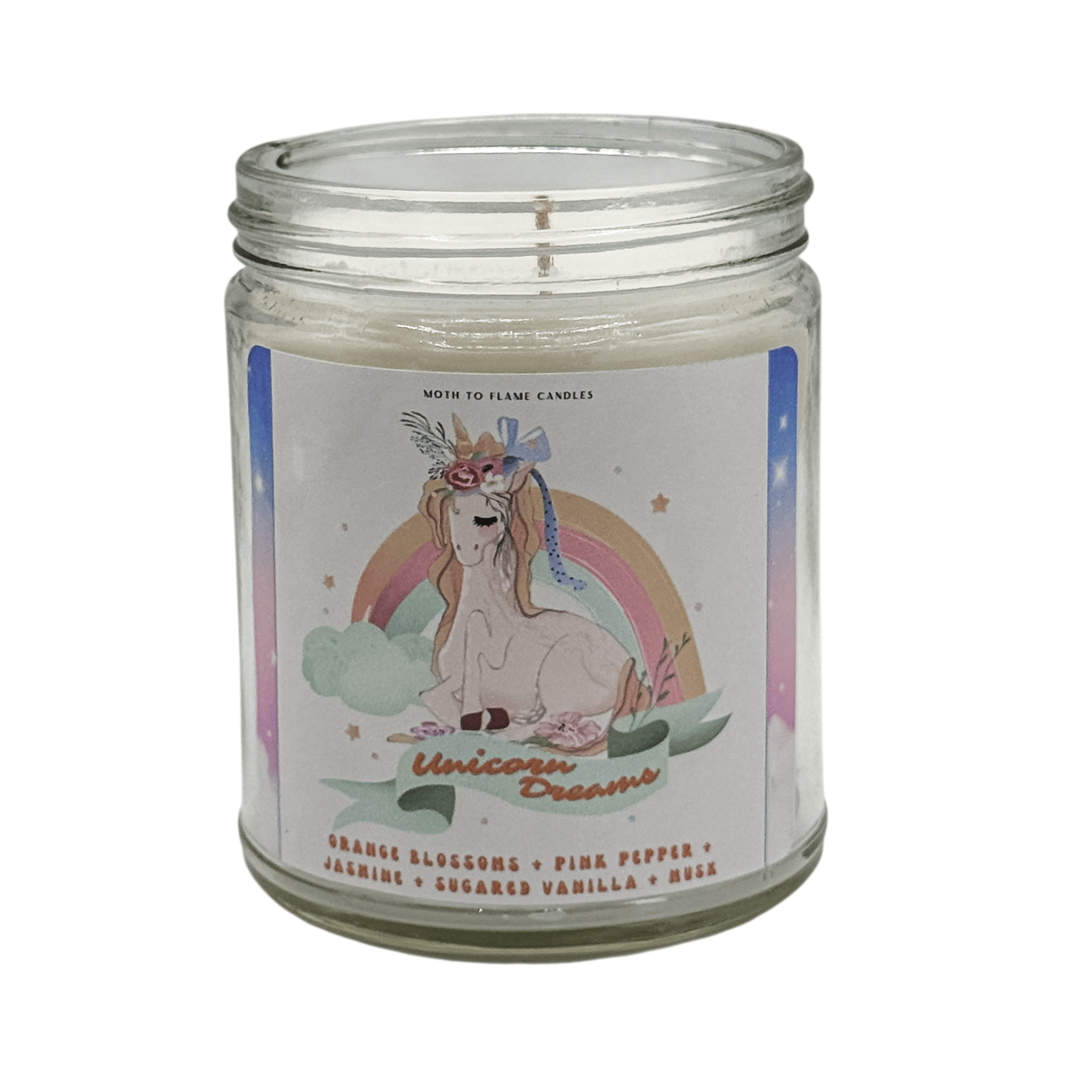 Moth to Flame Candles Unicorn Dreams – 7 oz Candle