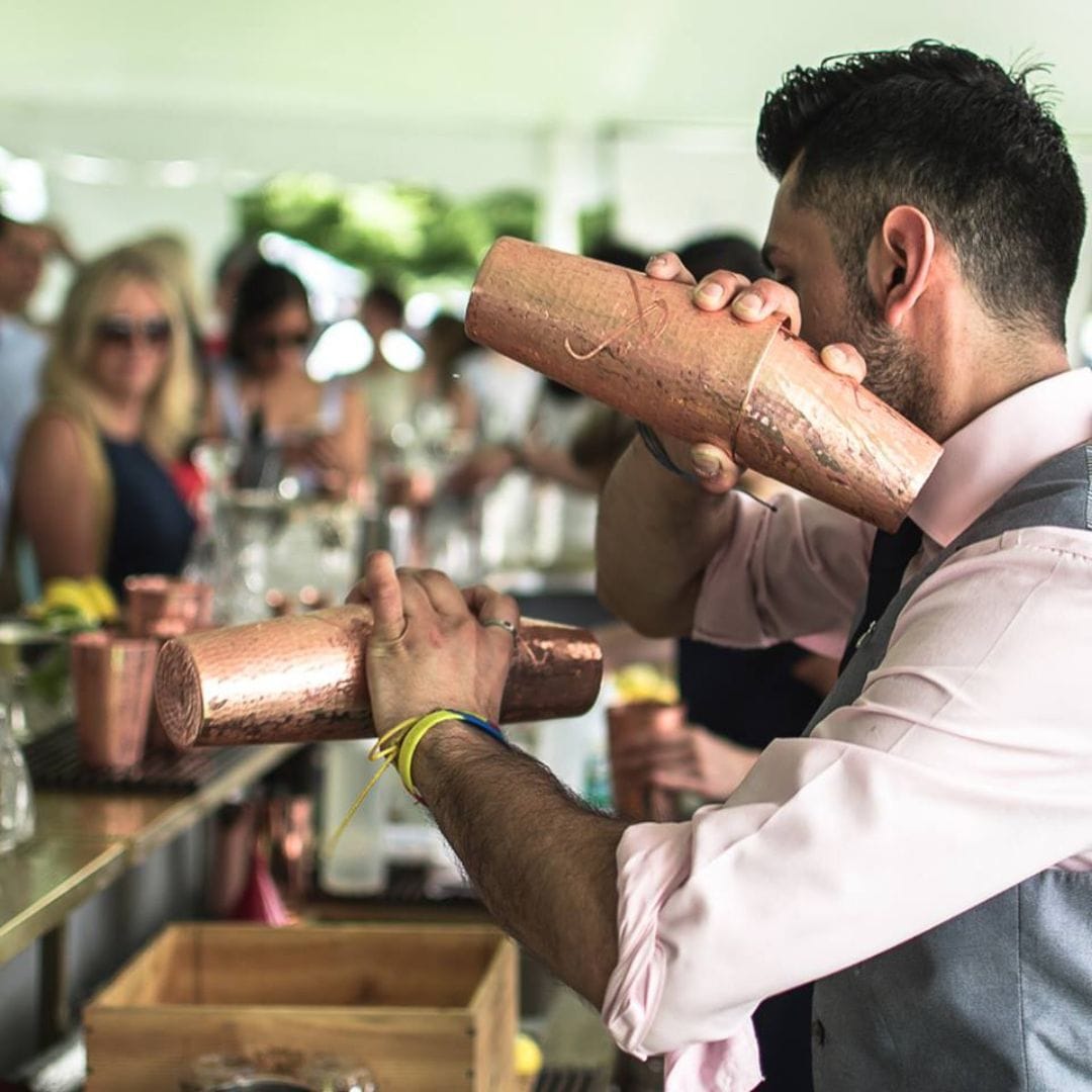 Boston Copper Cocktail Shaker Set
