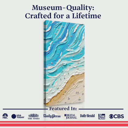 Tailored Canvases Canvas Beach Days Wall Art IV