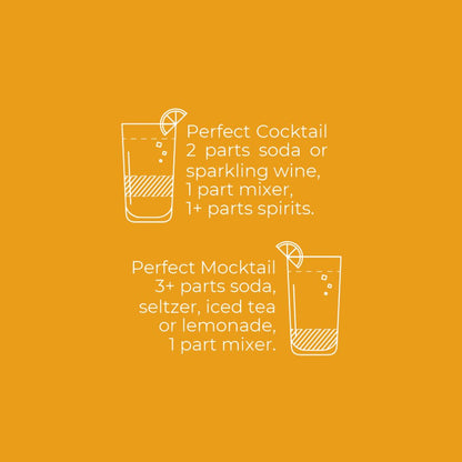 Moscow Mule (Ginger &amp; Lime) Natural Cocktail/Mocktail Mixer - My American Goods