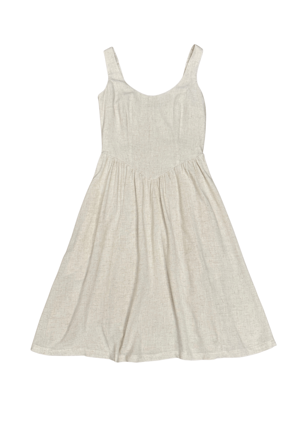 Field Day Dress Agnes dress in Oat Linen