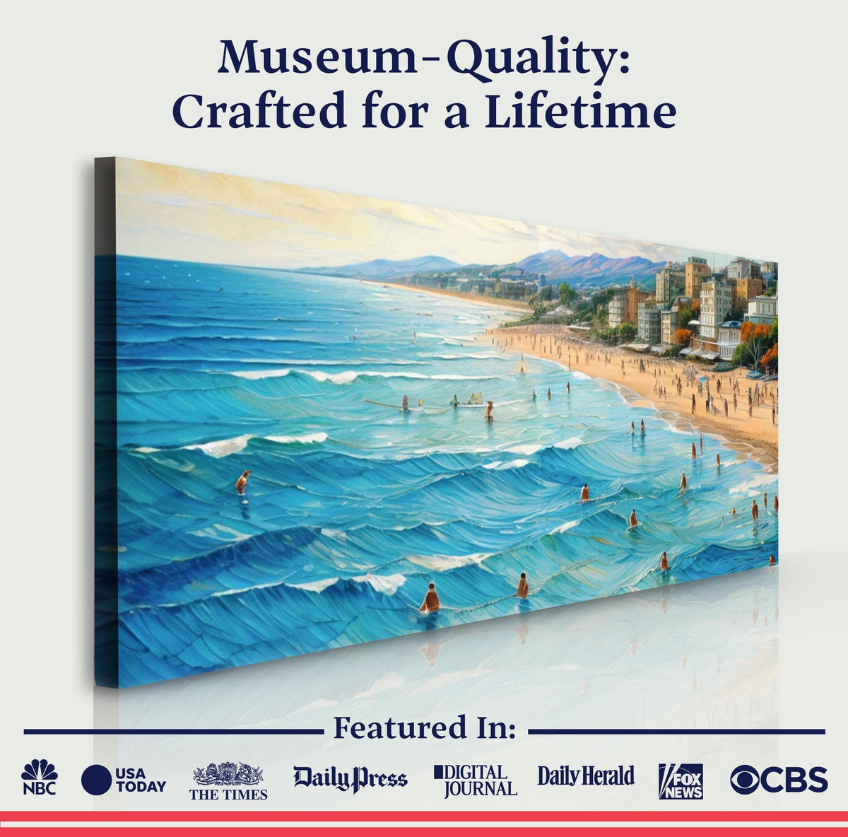 Tailored Canvases Canvas Beach Days Wall Art XIV