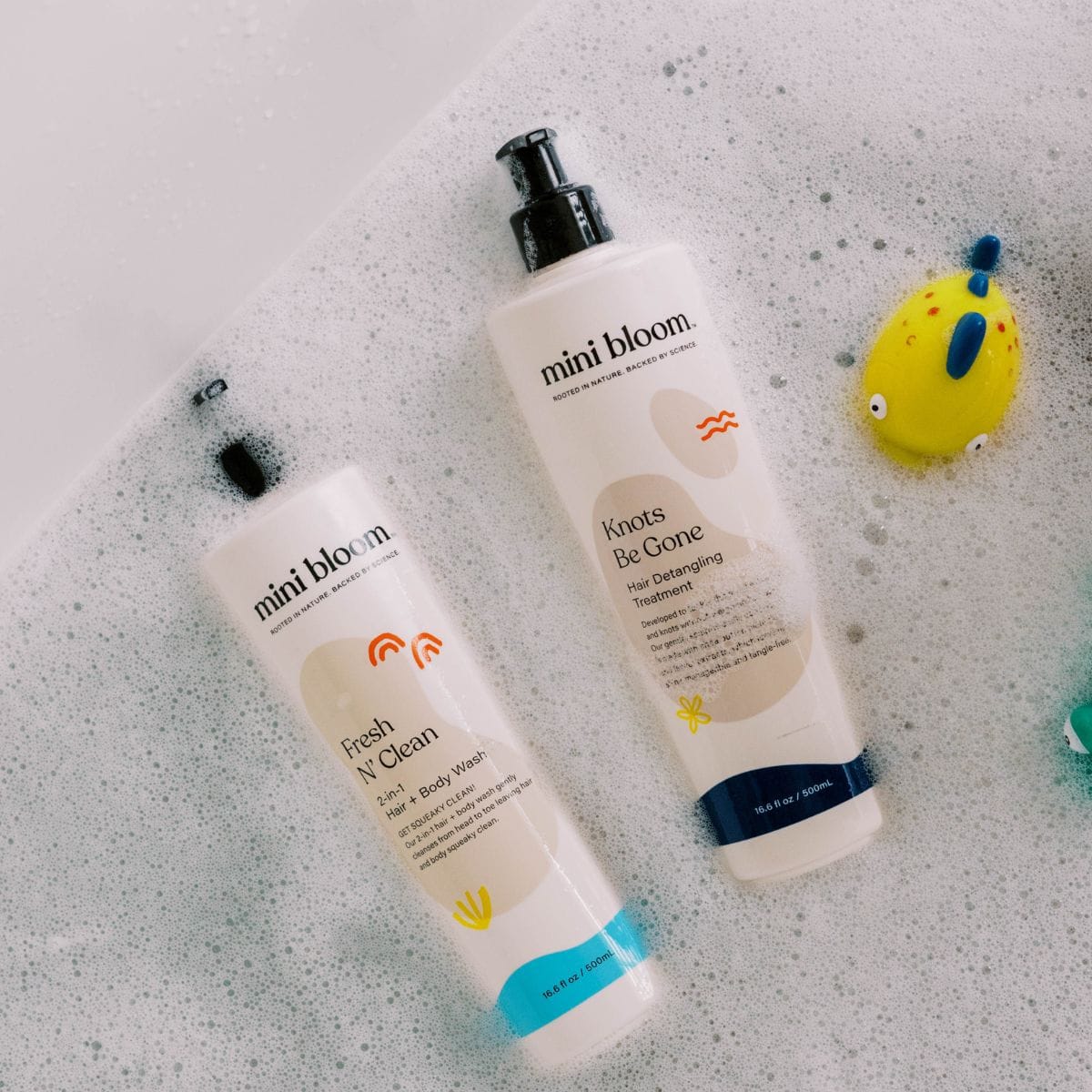 mini bloom Product Bath Time Duo