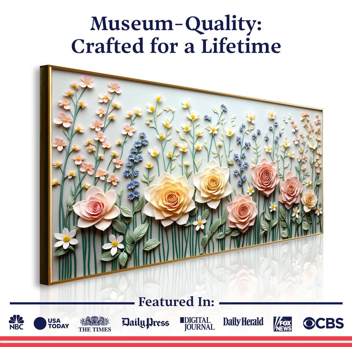 Tailored Canvases Canvas Garden Rhapsody Wall Art