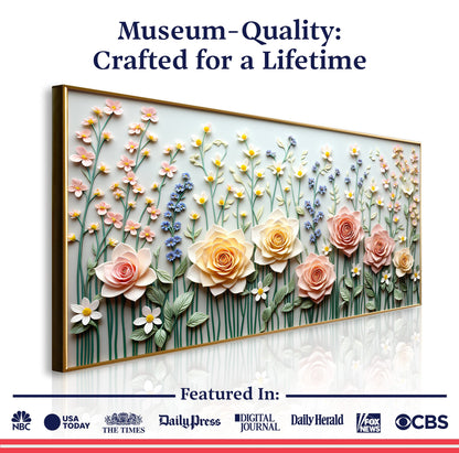 Tailored Canvases Canvas Garden Rhapsody Wall Art