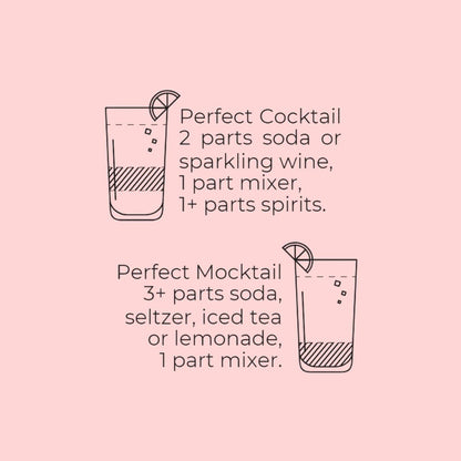 Rose, Honey &amp; Lemon Cocktail-Mocktail Mixer, 16 fl oz - My American Goods