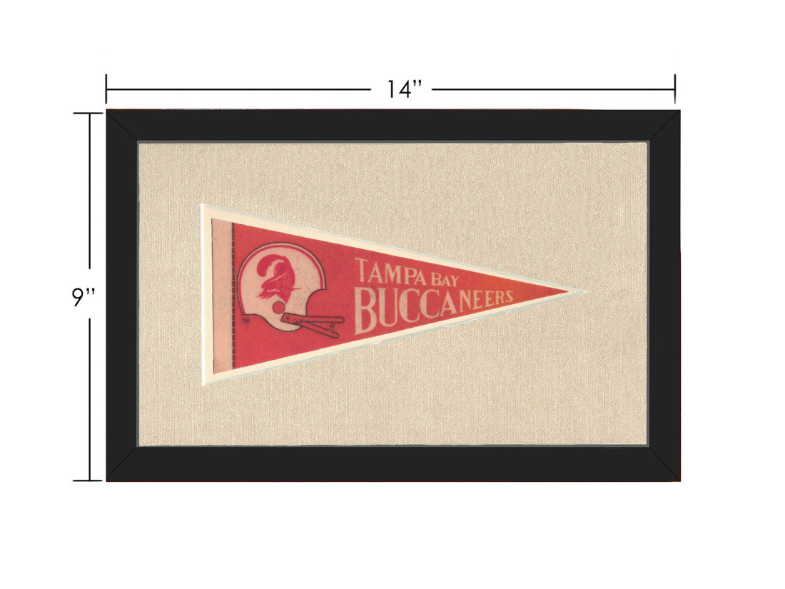 Vintage Tampa Bay Buccaneers Pennant