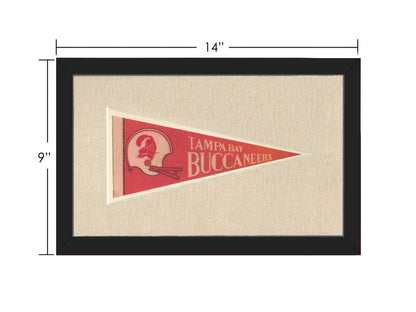 Vintage Tampa Bay Buccaneers Pennant