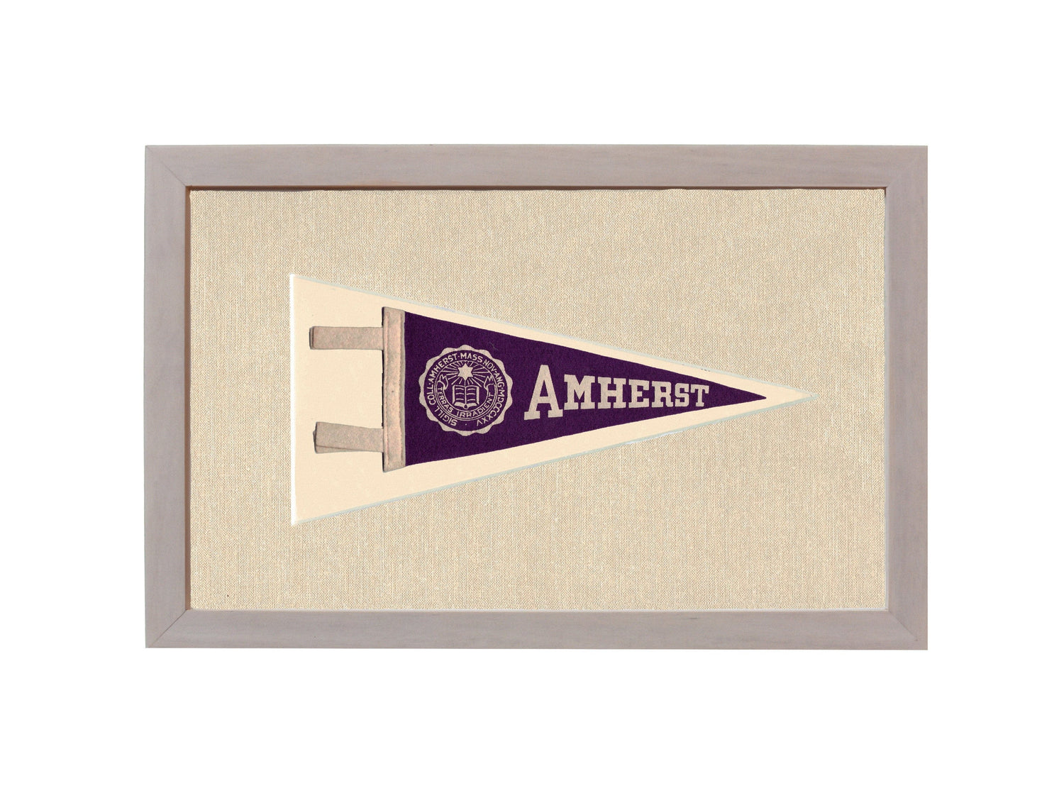 Vintage Amherst College Pennant