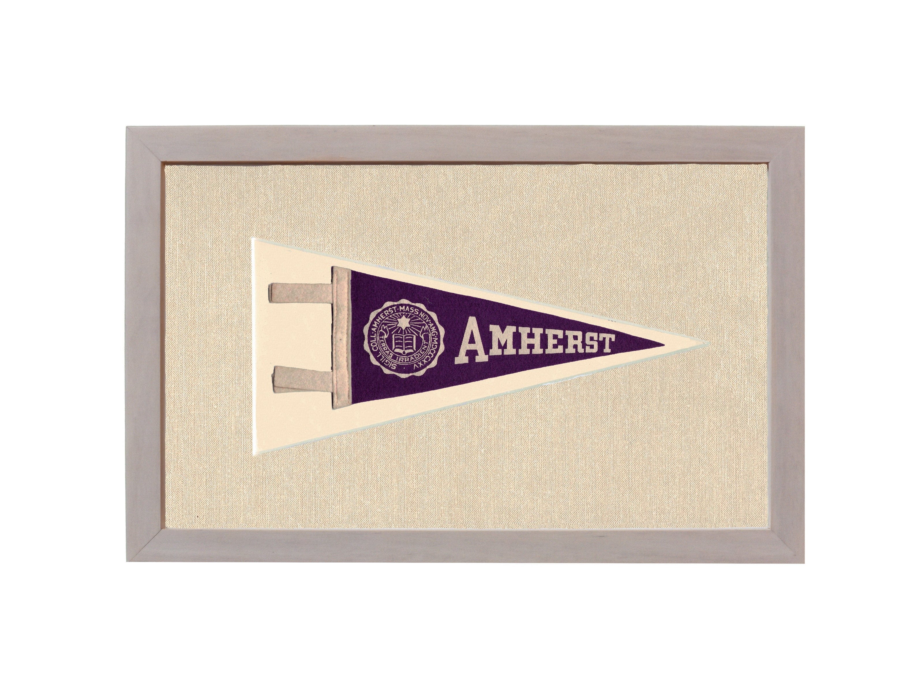 Vintage Amherst College Pennant