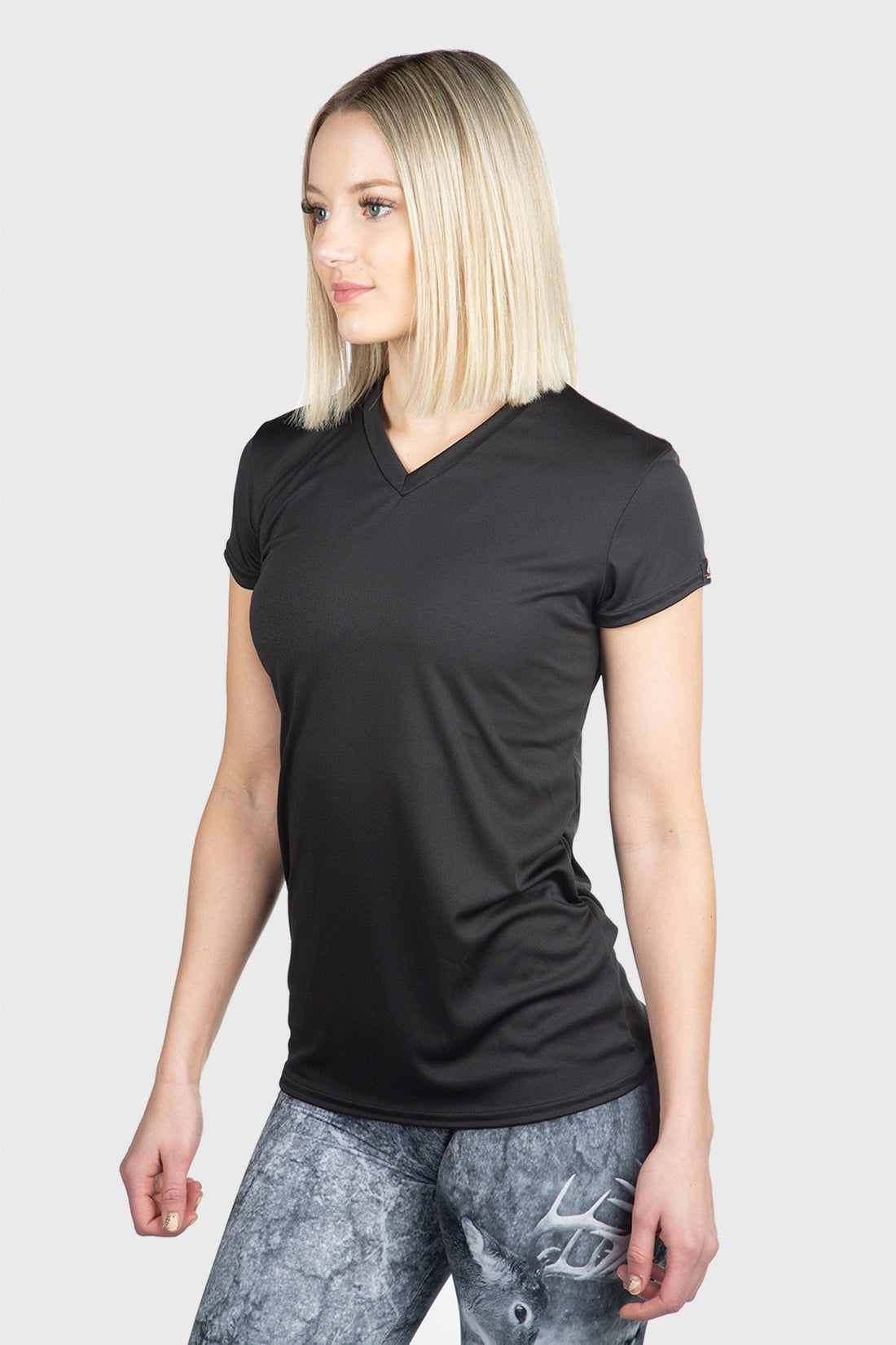 Microtech™ V-Neck Tee