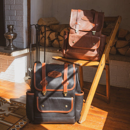 The Local Branch Leather Adventurer Rucksack - USA Made