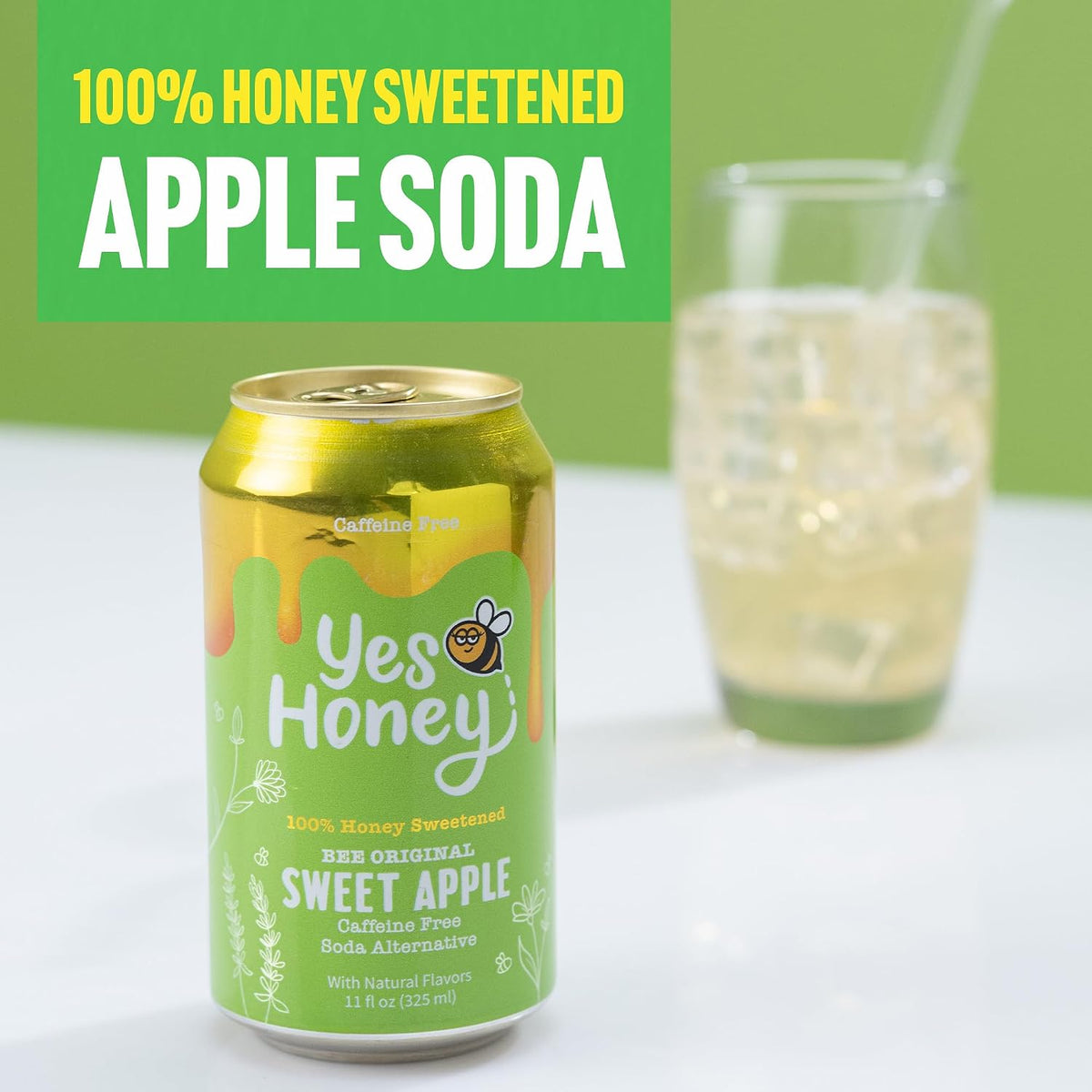 Bee Original Sweet Apple Soda Alternative