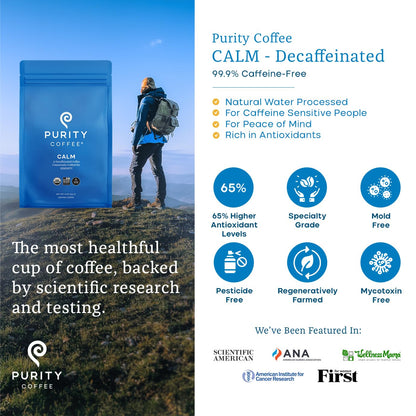 CALM: Decaf Ground Coffee