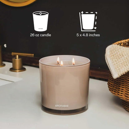 APOTHEKE 3-Wick Candles Earl Grey Bitters 3-Wick Candle