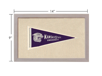 Vintage Kansas State University Pennant