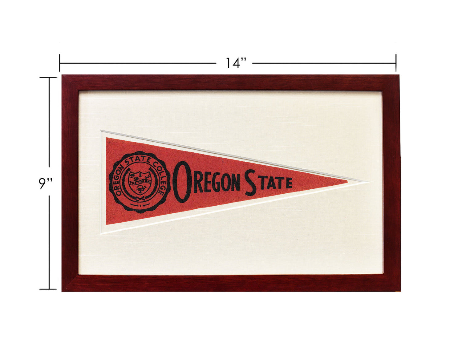 Vintage Oregon State Hormel Pennant
