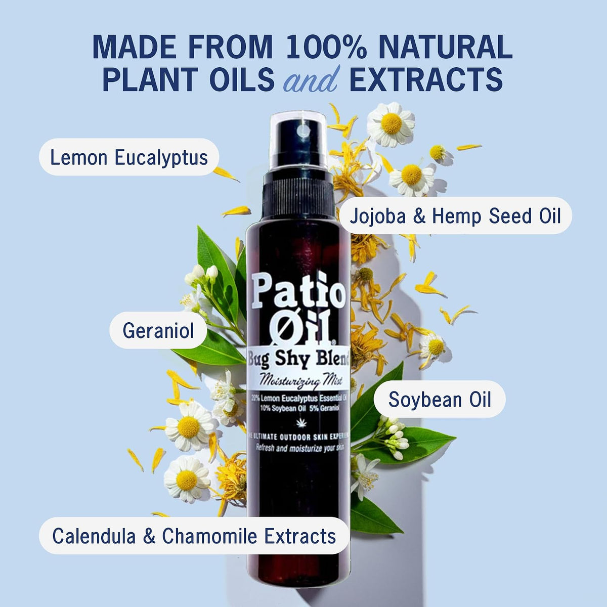 Jao Patio Oil Moisturizing Bug Spray