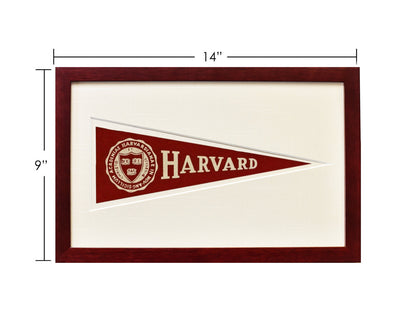 Vintage Harvard University Hormel Pennant