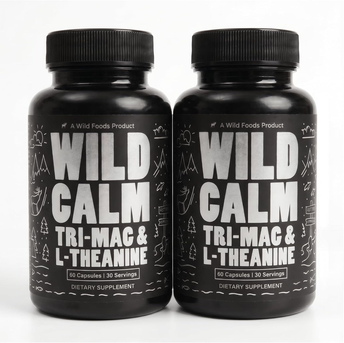 Wild Tri-Mag – Triple Magnesium Complex for Sleep w/L Theanine