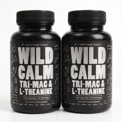 Wild Tri-Mag – Triple Magnesium Complex for Sleep w/L Theanine