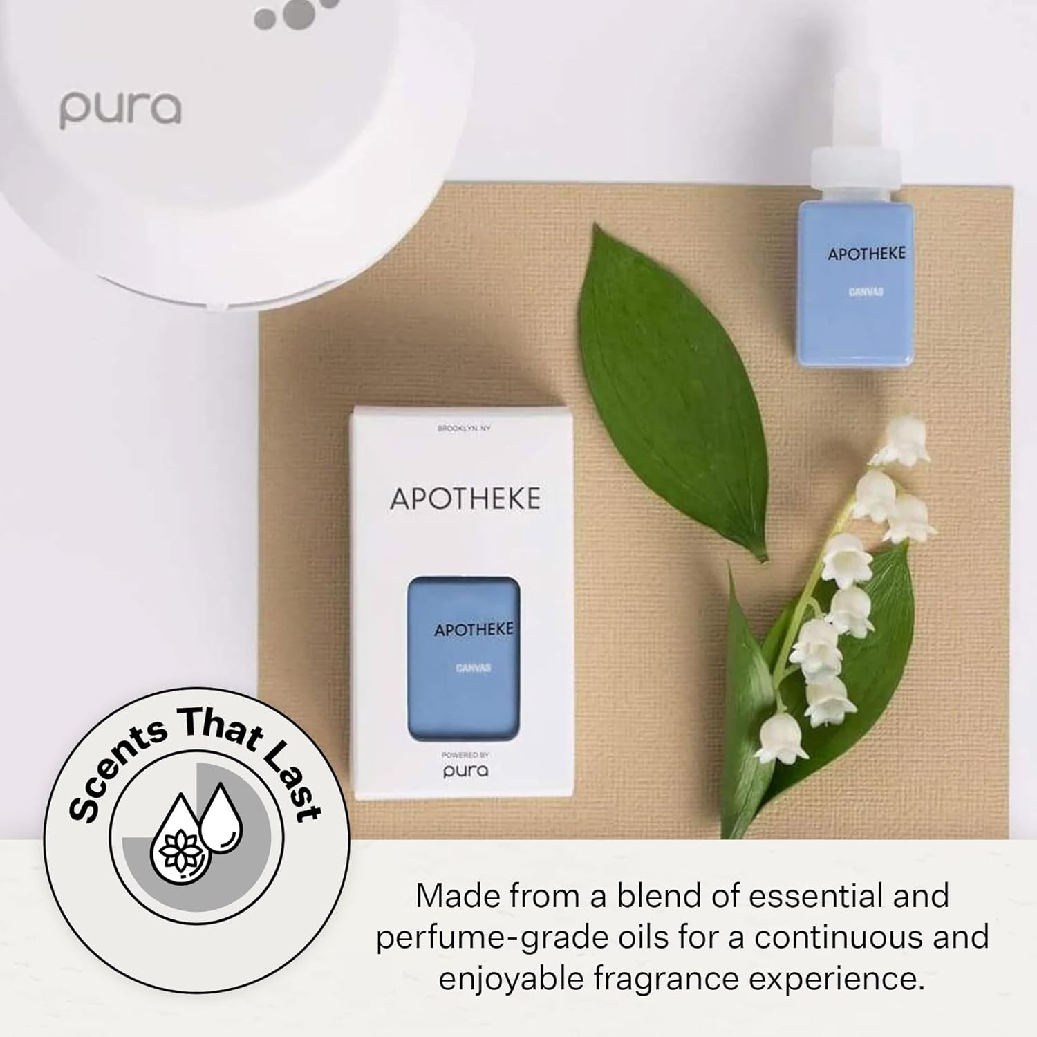 APOTHEKE Pura Smart Home Single Refills PURA Canvas Fragrance Refill