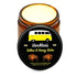 An amber glass jar of Van Man&