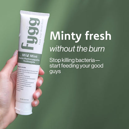 Nano-Hydroxyapatite Toothpaste with Prebiotics | Mild Mint