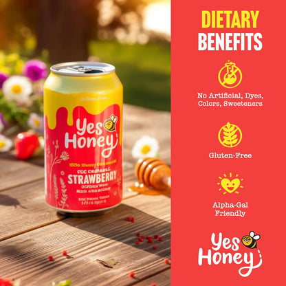 Bee Original Strawberry Soda Alternative