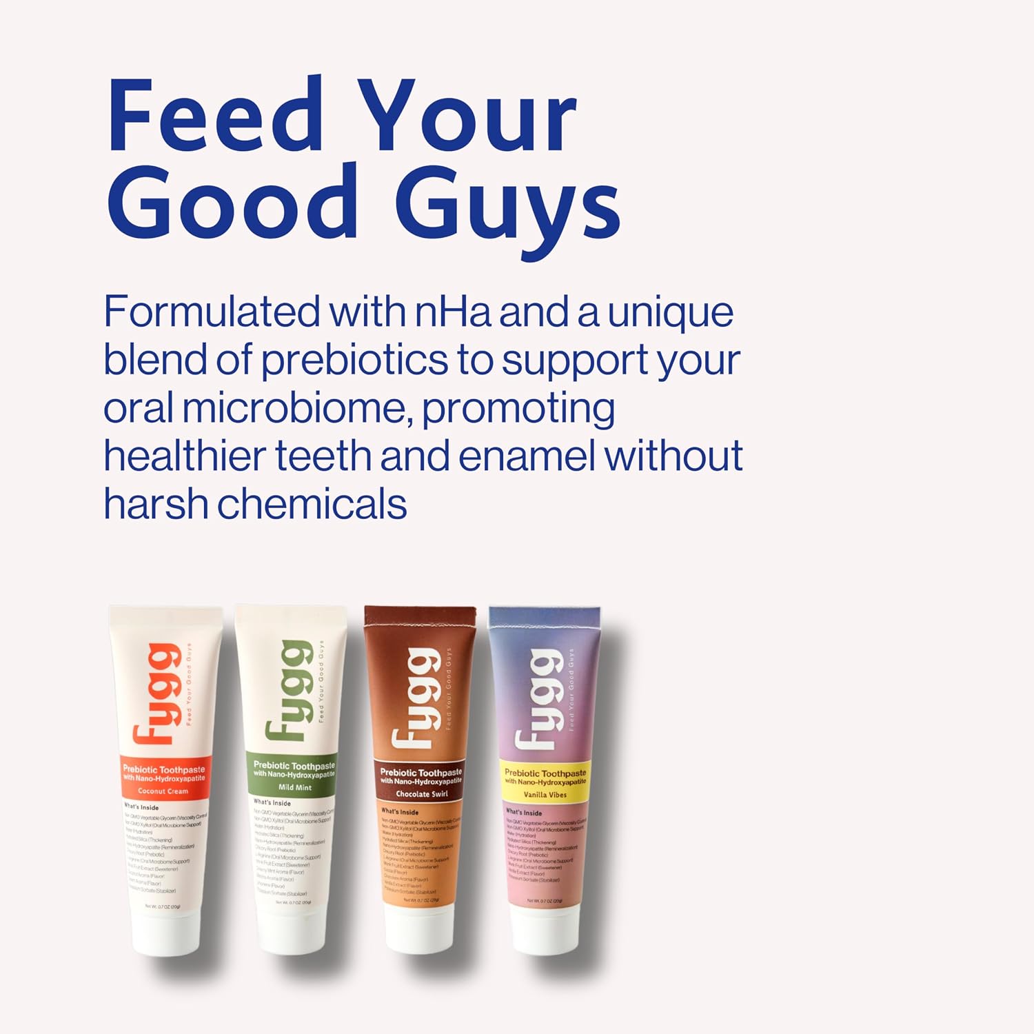 Nano-Hydroxyapatite Toothpaste with Prebiotics | Mild Mint