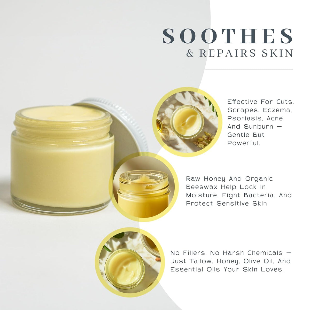 Tallow &amp; Honey Balm - Classic