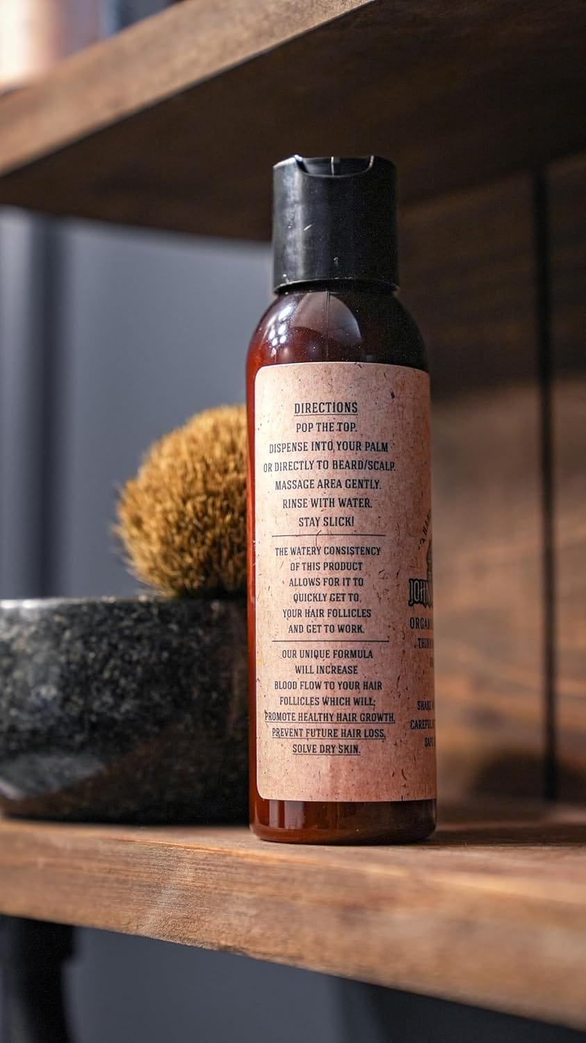 Johnny Slicks Beard Oil Beard Growth Kit