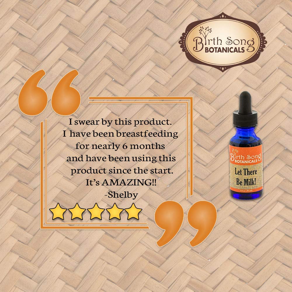 Let There Be Milk! Herbal Breastfeeding Supplement to Promote Healthy Breastmilk Production 1 oz. - My American Goods