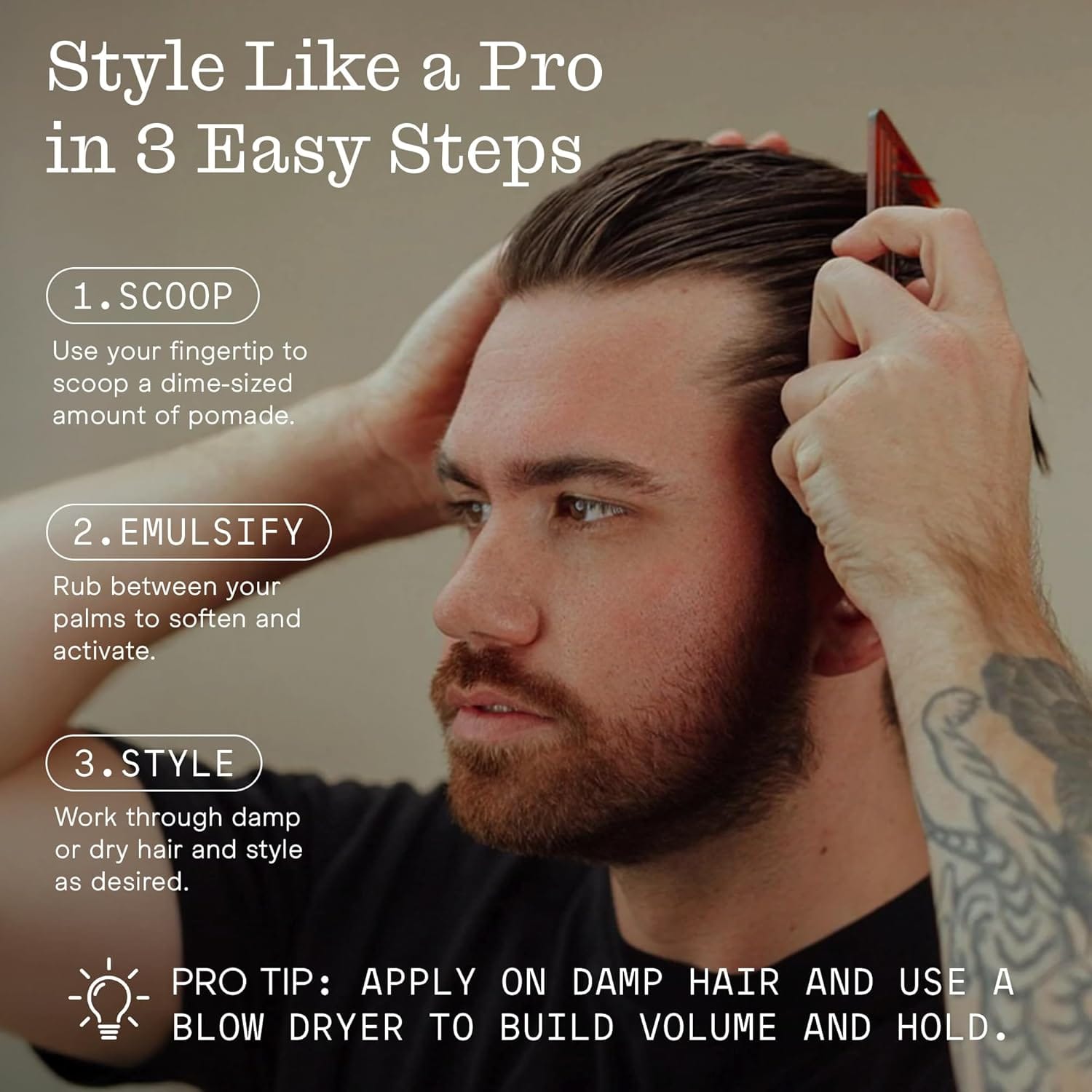 Firsthand Supply Hair Pomade Clay Pomade