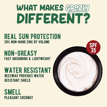 Regenerative Tallow &amp; Zinc Sun Balm