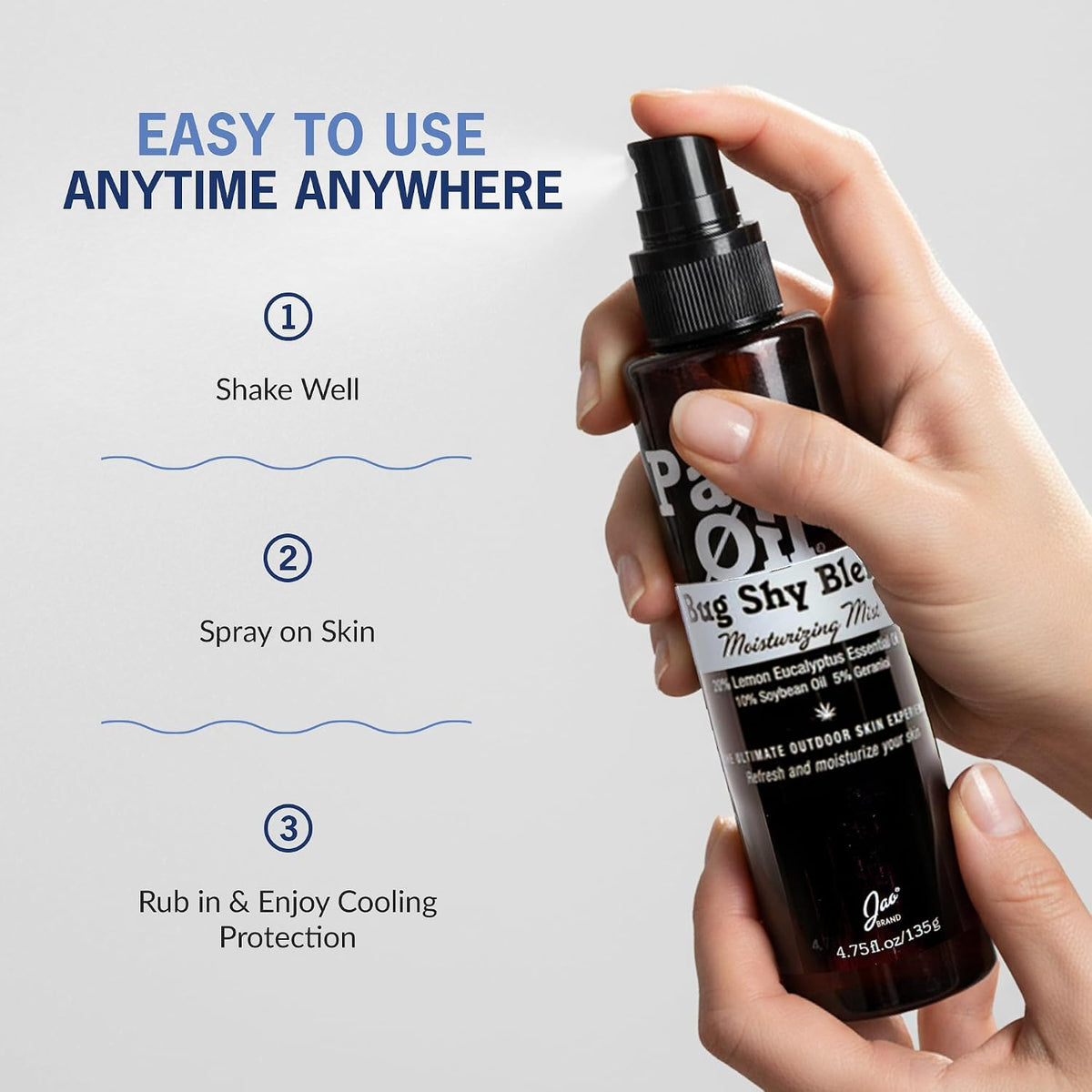 Jao Patio Oil Moisturizing Bug Spray