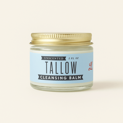 Unscented Tallow Cleansing Balm