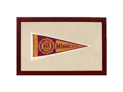Americana Memories Vintage Pennants and Memorabilia Vintage University of Minnesota Pennant