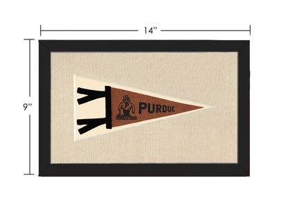 Americana Memories Vintage Pennants and Memorabilia Vintage Purdue Pennant