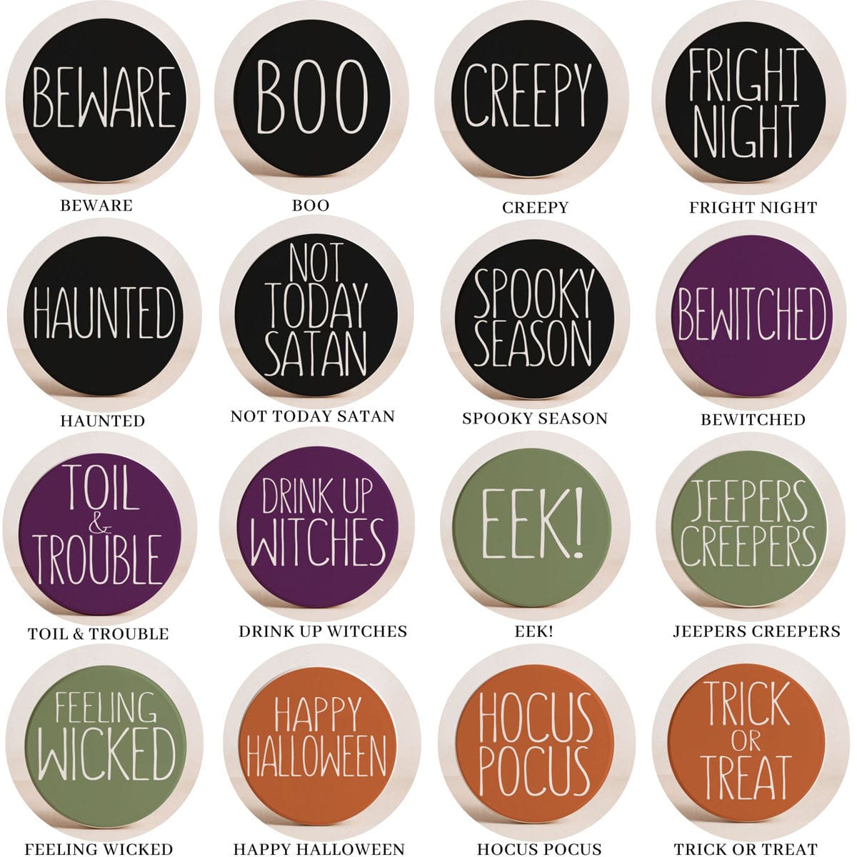 Gia Roma Coaster Halloween Coasters