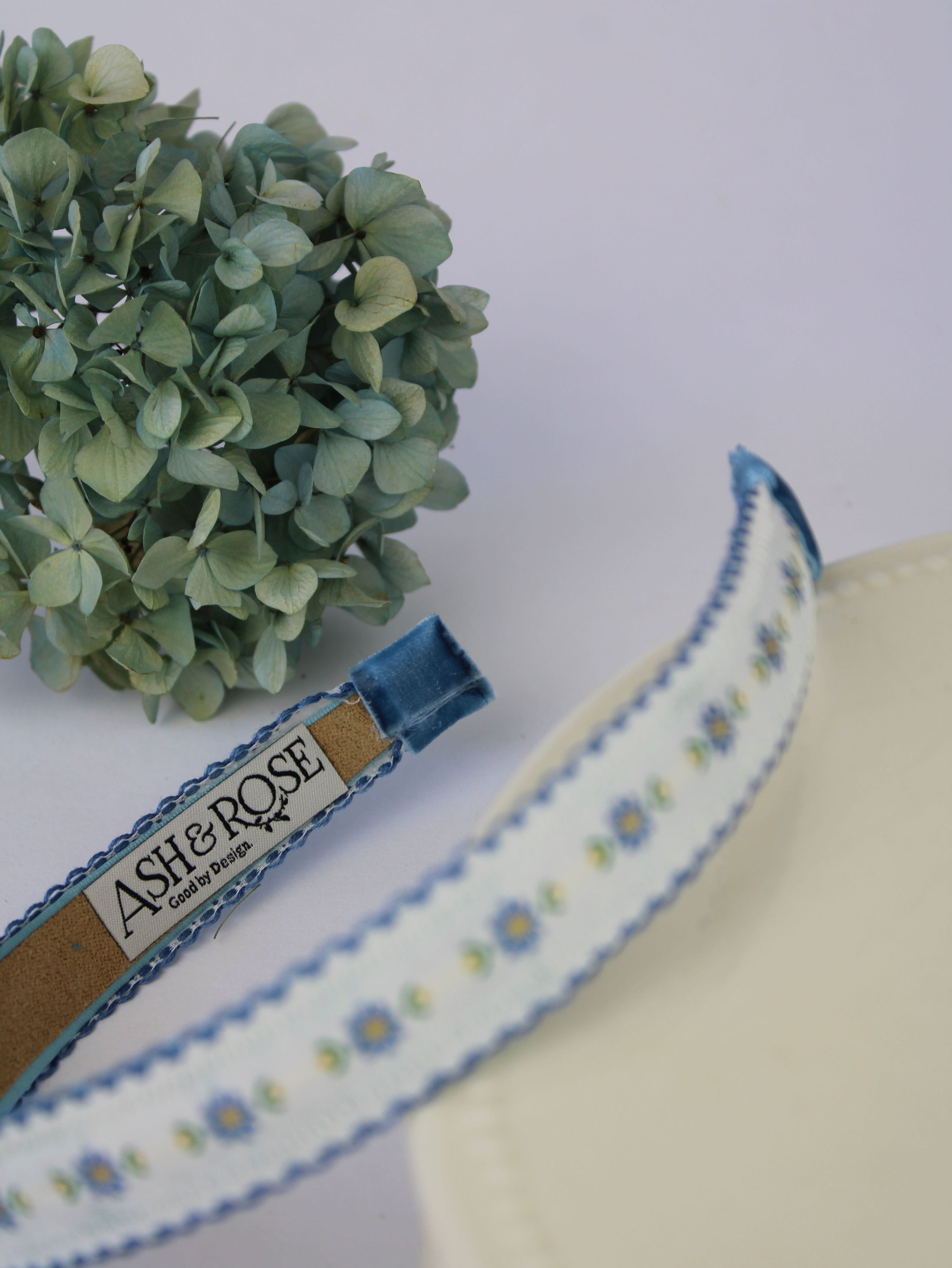 Ash &amp; Rose Headbands Forget Me Knot Floral Headband