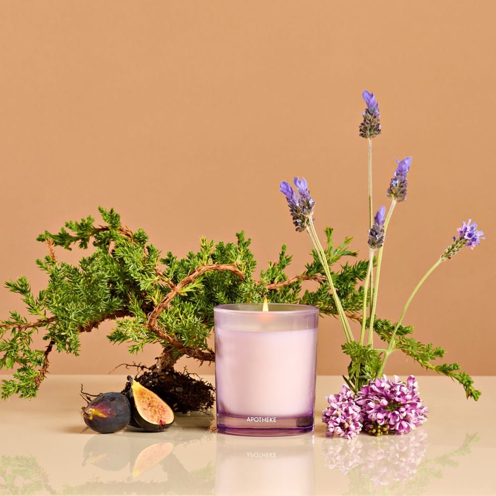 APOTHEKE Petite Candles Hinoki Lavender Petite Candle