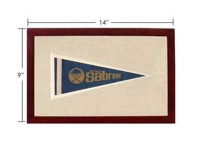 Vintage Buffalo Sabres Pennant