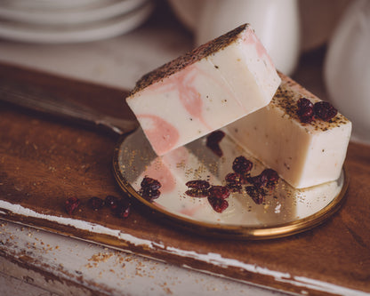 Cranberry Soufflé Soap Bar