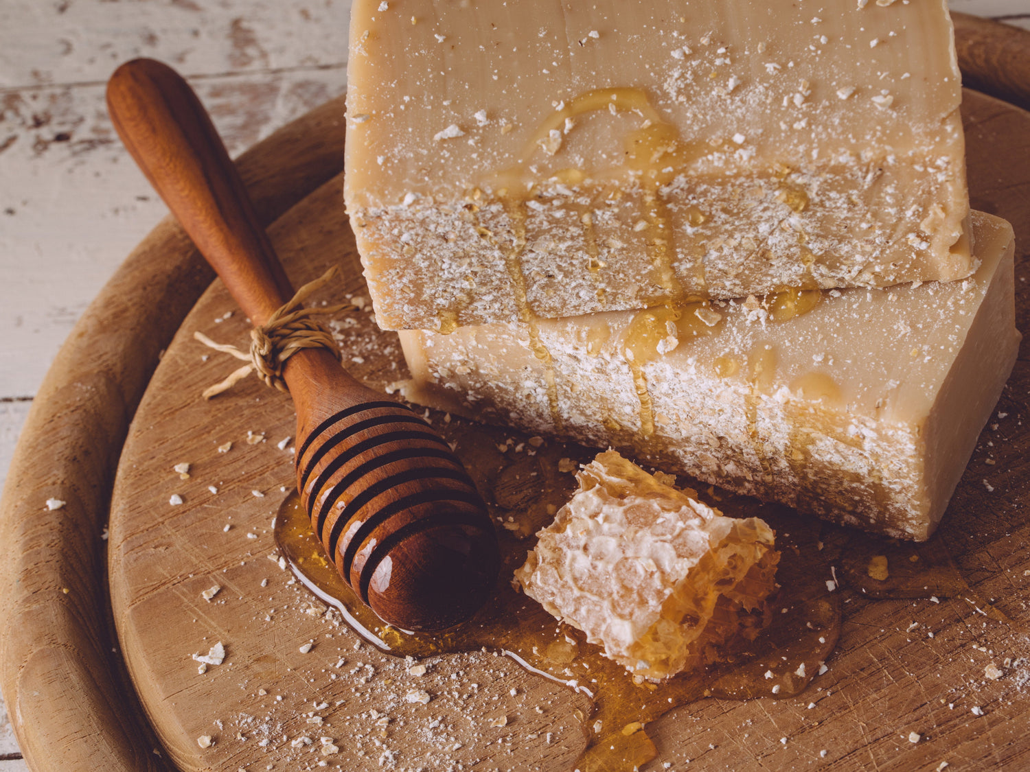 Oatmeal, Milk &amp; Honey Soap Bar