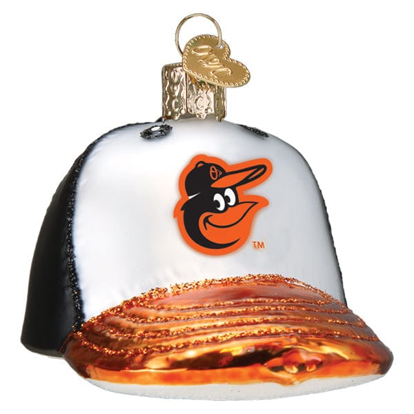 Old World Christmas 2.25 X 2.5 X 3.5 / 75219 Orioles Baseball Cap Ornament