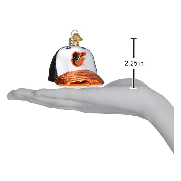 Old World Christmas 2.25 X 2.5 X 3.5 / 75219 Orioles Baseball Cap Ornament