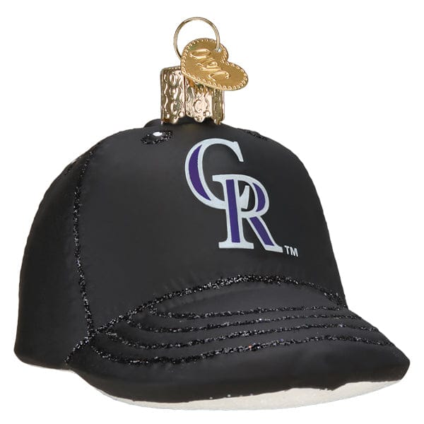 Old World Christmas 2.25 X 2.5 X 3.5 / 75819 Rockies Baseball Cap Ornament